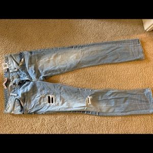 Men’s guess ripped vintage jeans